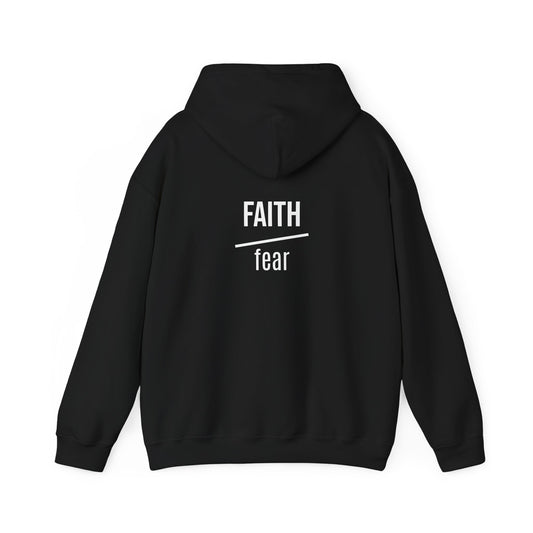Faith Over Fear  Heavy Blend™ Hooded Sweatshirt